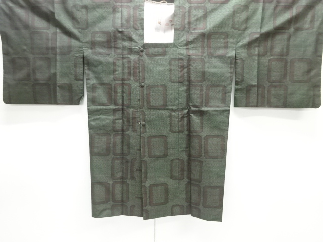JAPANESE MICHIYUKI COAT / DORO OSHIMA TSUMUGI / WOVEN SQUARE